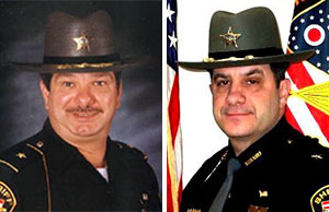 Images of former Stark County Sheriff Timothy Swanson and current Stark County Sheriff George T. Maier Images of former Stark County Sheriff Timothy Swanson and current Stark County Sheriff George T. Maier