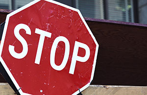 Image of a stop sign Image of a stop sign