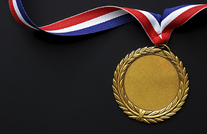 Image of a gold medal Image of a gold medal