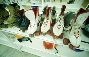 Image of a shelf filled with roller skates (Ingram Publishing/Thinkstock) Image of a shelf filled with roller skates (Ingram Publishing/Thinkstock)