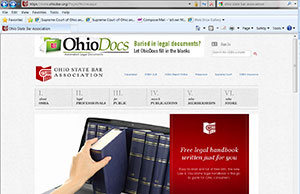 The Ohio State Bar Association recently published a free legal handbook for consumers and journalists that aims to convey fundamental legal principles to the layperson.