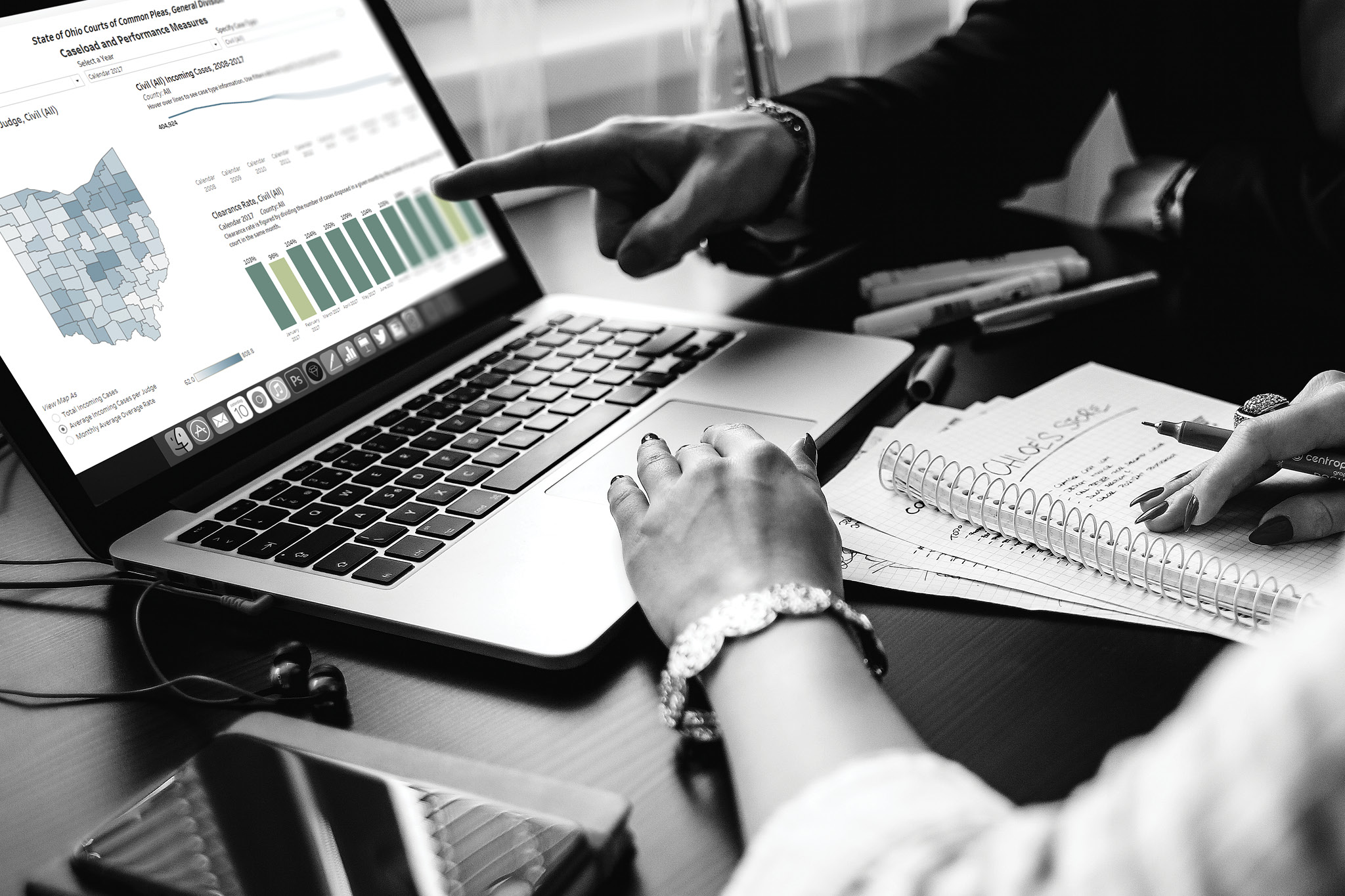 Court Unveils Interactive Tracking Tool to Monitor Caseloads