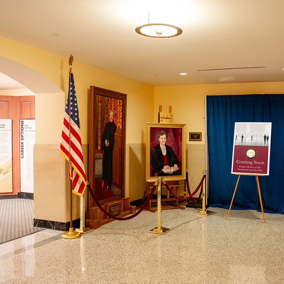 New Exhibit to Honor Women in the Law