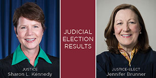 Image of Ohio Supreme Court Justice Sharon L. Kennedy and Tenth District Court of Appeals Judge Jennifer Brunner