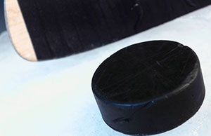 Image of a hockey puck