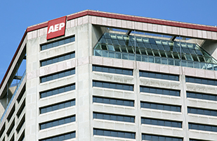 Image of the AEP building located in downtown Columbus, Ohio