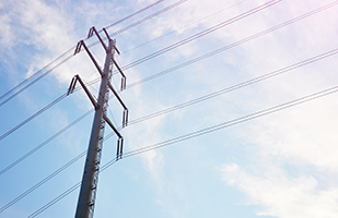 Image of a utility pole