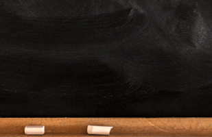 Image of a chalkboard