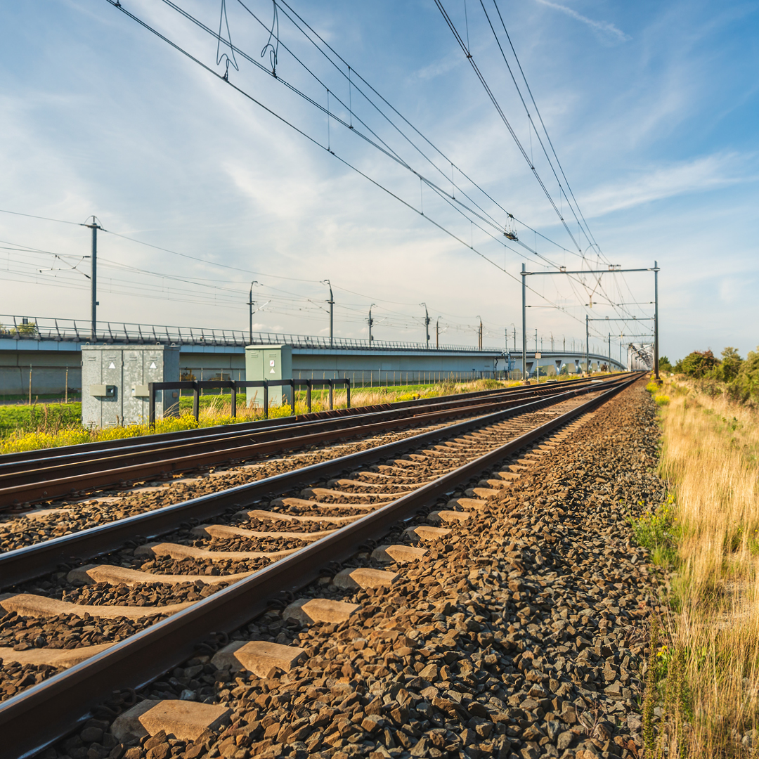 Railroad tracks