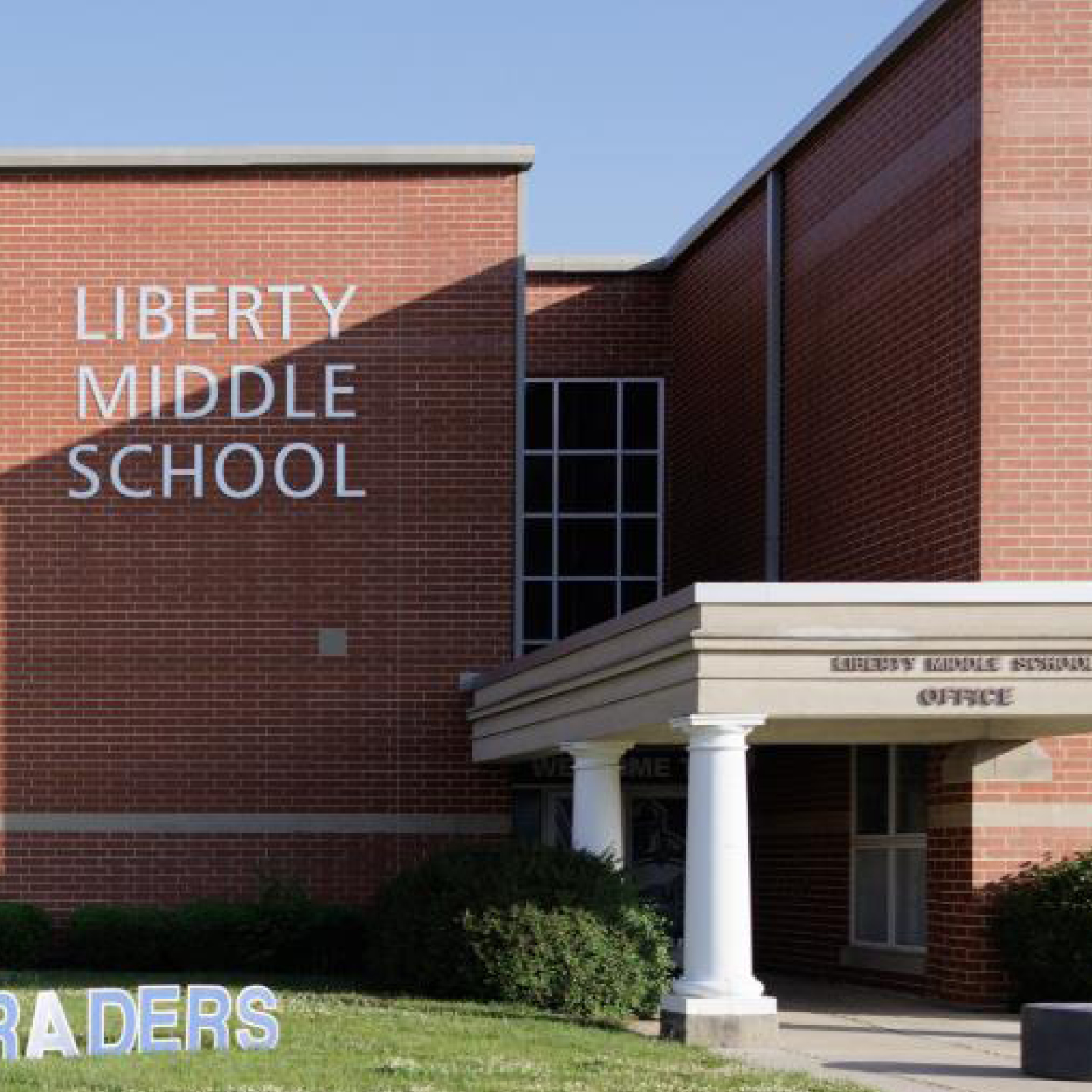 A red brick school building