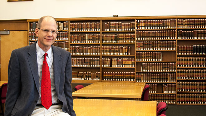 Ohio State University professor Edward B. "Ned" Foley, recipient of the Chief Justice Thomas J. Moyer Professorship for the Administration of Justice and Rule of Law. Ohio State University professor Edward B. "Ned" Foley, recipient of the Chief Justice Thomas J. Moyer Professorship for the Administration of Justice and Rule of Law.