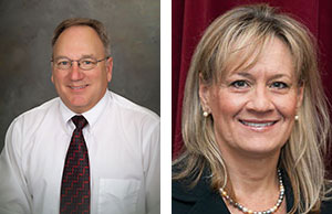 Image of Henry County Family Court Magistrate Dick Altman and Supreme Court of Ohio Dispute Resolution Section Manager Jacqueline C. Hagerott Image of Henry County Family Court Magistrate Dick Altman and Supreme Court of Ohio Dispute Resolution Section Manager Jacqueline C. Hagerott