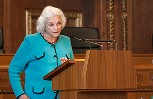 Image of retired U.S. Supreme Court Justice Sandra Day O'Connor Image of retired U.S. Supreme Court Justice Sandra Day O'Connor