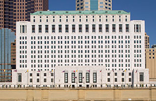 Image of the exterior of the  Thomas J. Moyer Ohio Judicial Center
