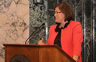 Image of Supreme Court of Ohio Interim Administrative Director Mindi L. Wells Image of Supreme Court of Ohio Interim Administrative Director Mindi L. Wells