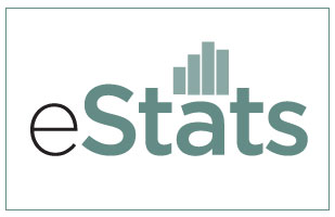 Image of a bar graph overtop of the word 'eStats' Image of a bar graph overtop of the word 'eStats'