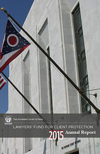 Image of the west side of the Thomas J. Moyer Ohio Judicial Center showing both the American Flag and the Ohio flag Image of the west side of the Thomas J. Moyer Ohio Judicial Center showing both the American Flag and the Ohio flag