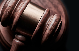 Image of a wooden gavel