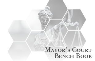 Image of the cover of the Supreme Court of Ohio Mayor's Court Bench Book