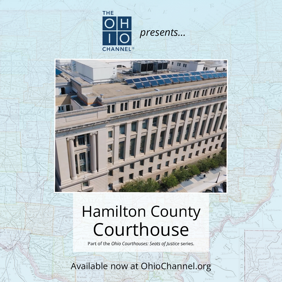 The exterior of a courthouse