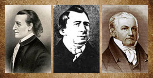 Image of Samuel Huntington, George Tod, and Calvin Pease