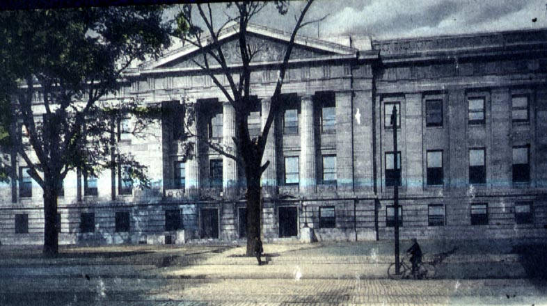 Image of the Judiciary Annex at the Ohio Statehouse in 1901